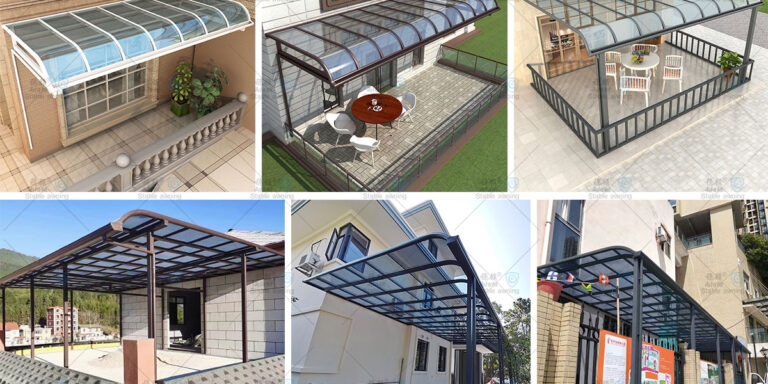 阳露台遮阳篷案例