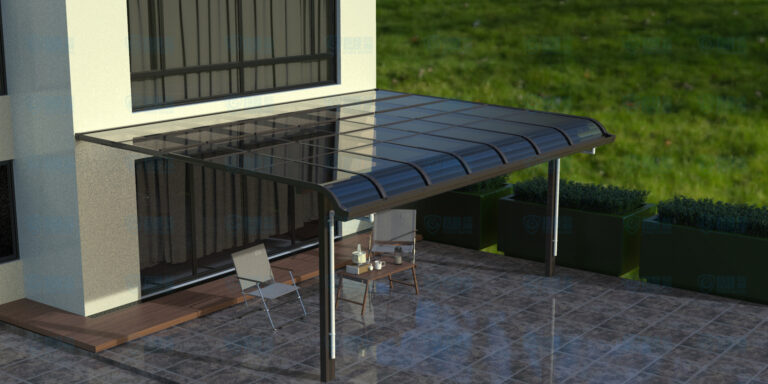 阳露台遮阳篷庭院