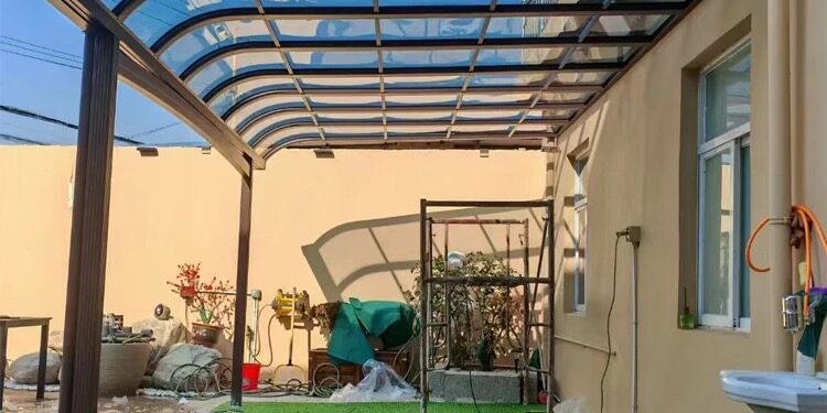 铝合金露台棚露台遮阳篷